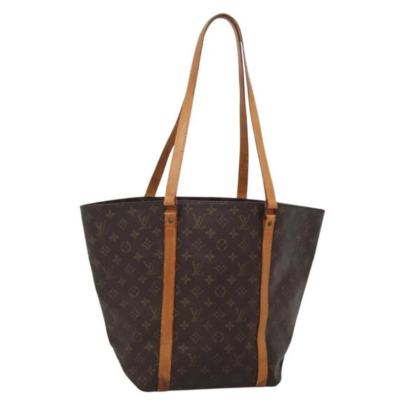 LOUIS VUITTON Monogram Sac Shopping Tote Bag M51108 LV Auth 139963 - Picture 1 of 16